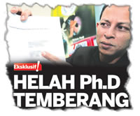 Pakar penganalisa jenayah <b>Kamal Affendi</b> mendedahkan di Kosmo - helah1