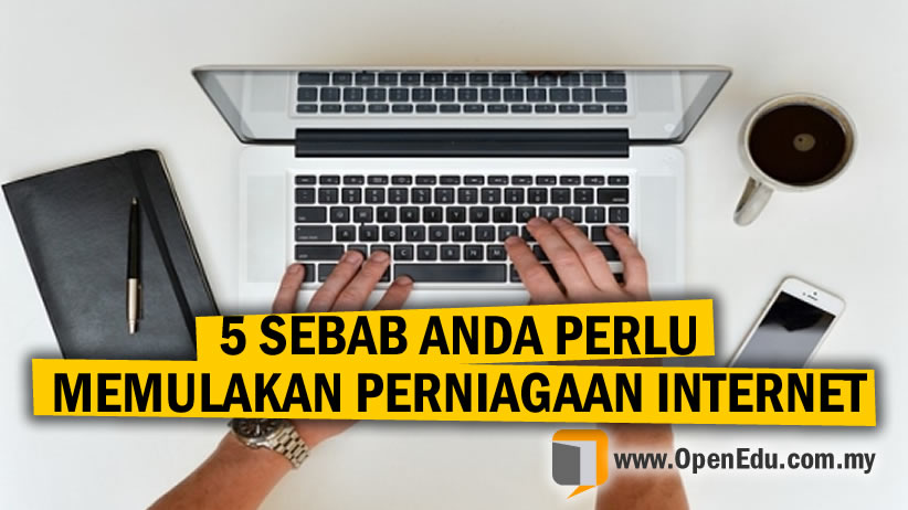 mulakan perniagaan internet