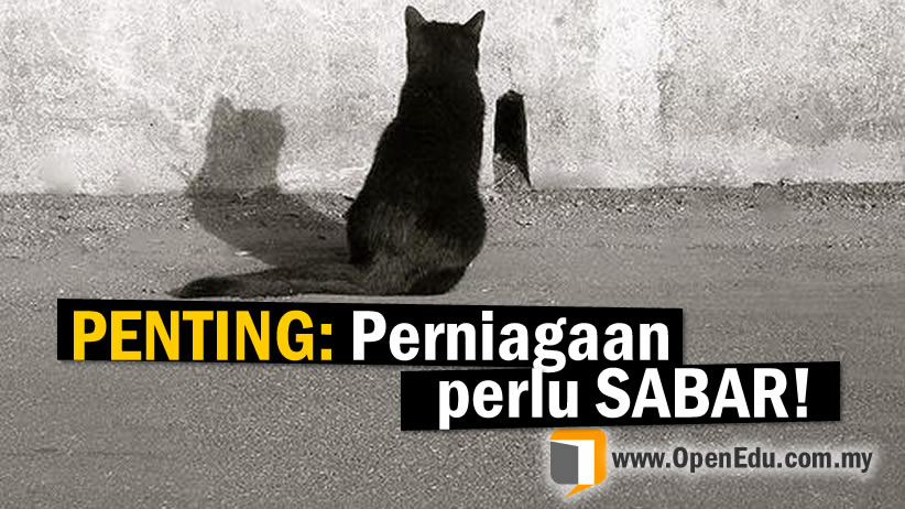 perlu sabar